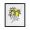 Stupell Industries Lemons & Flowers Vintage Sketch Framed Print Under Glass, design by Cecilia Battaini